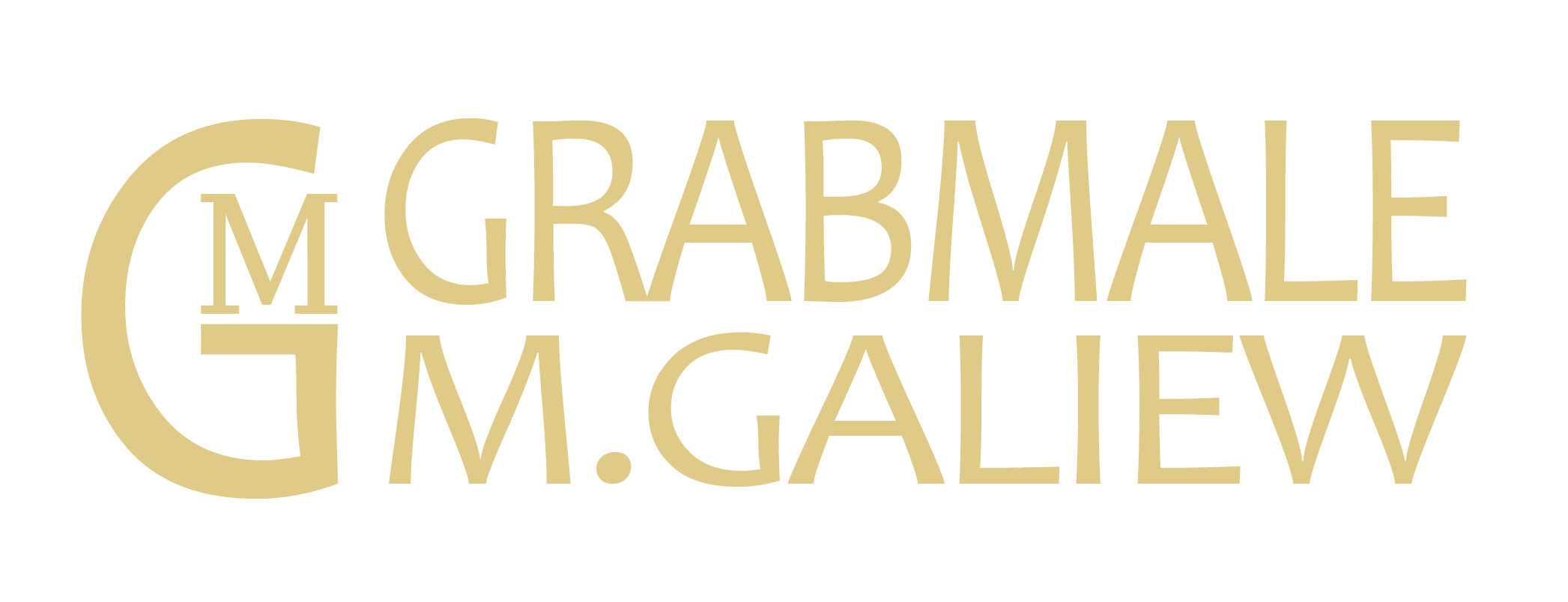 Grabmale M. Galiew – Logo